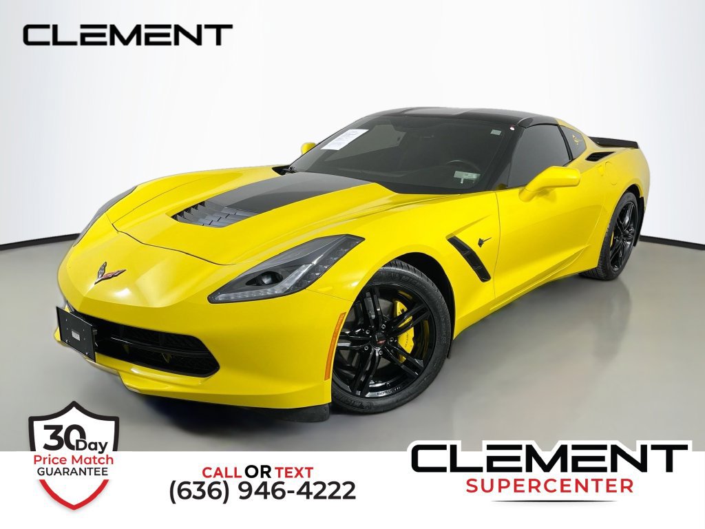 Used 2016 Chevrolet Corvette Stingray Coupe w/ Carbon Flash Badge Package RWD 360° Tour