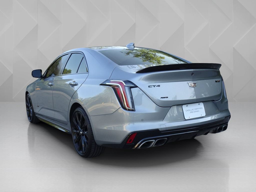 Certified 2024 Cadillac CT4 V w/ LPO, ONYX Package AWD/4WD image 3