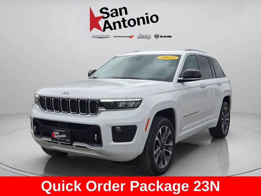 Certified 2023 Jeep Grand Cherokee Overland w/ Luxury Tech Group IV image 4