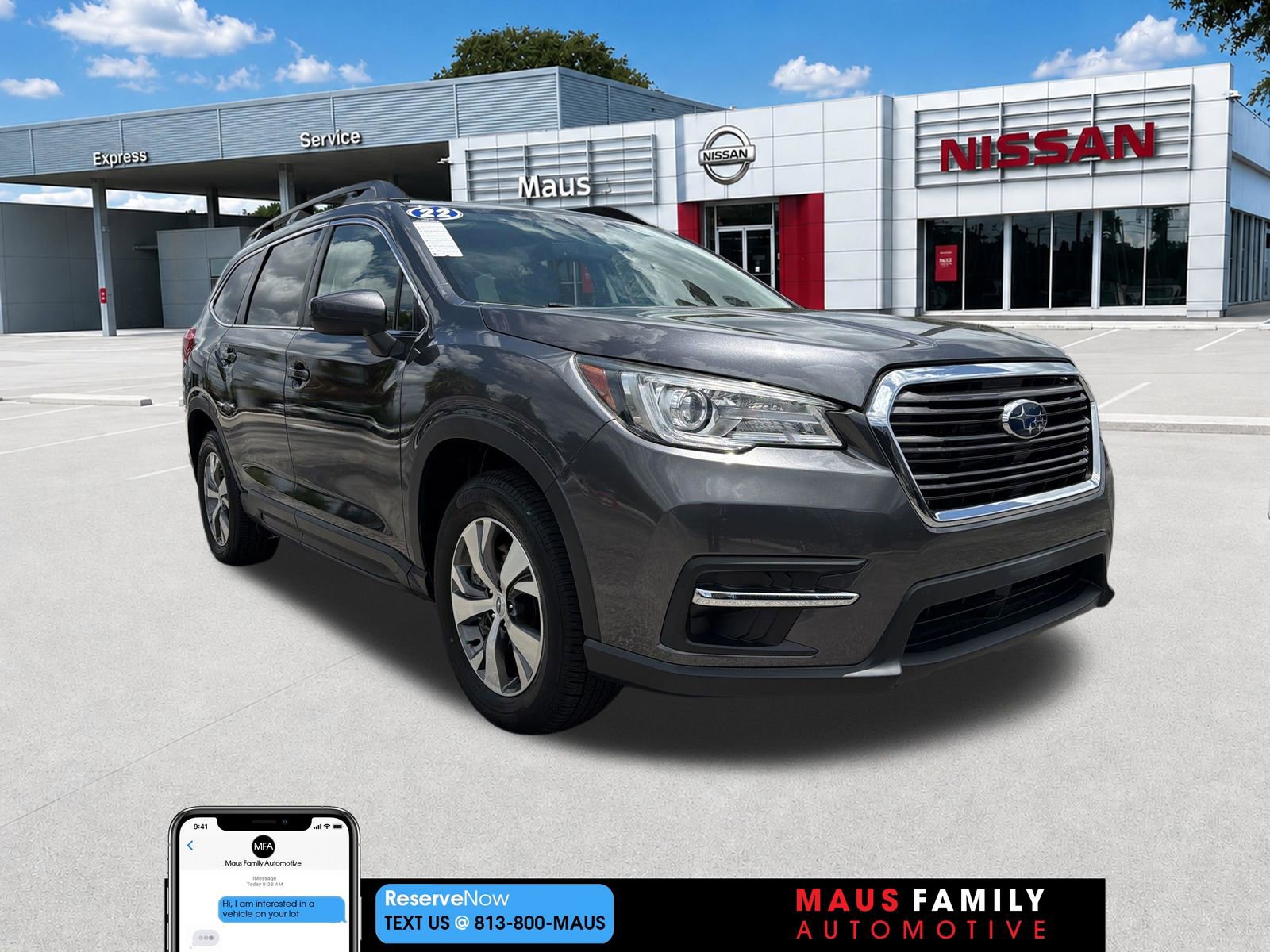 Used 2022 Subaru Ascent Premium w/ Convenience Package AWD/4WD image 1