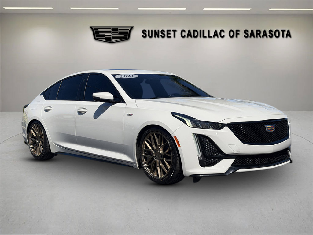 Used 2021 Cadillac CT5 V w/ Premium Package RWD image 1