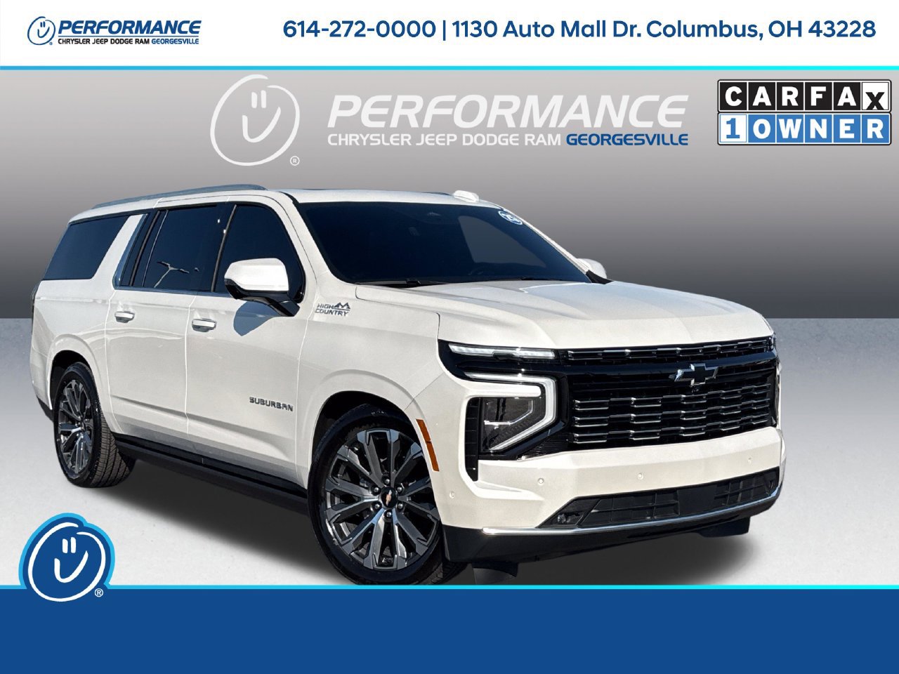 Used 2025 Chevrolet Suburban High Country AWD/4WD image 1