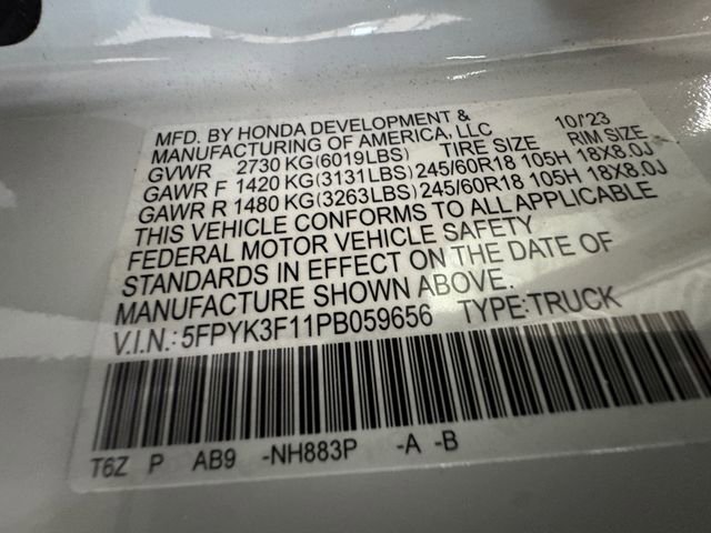 Used 2023 Honda Ridgeline Sport image 27
