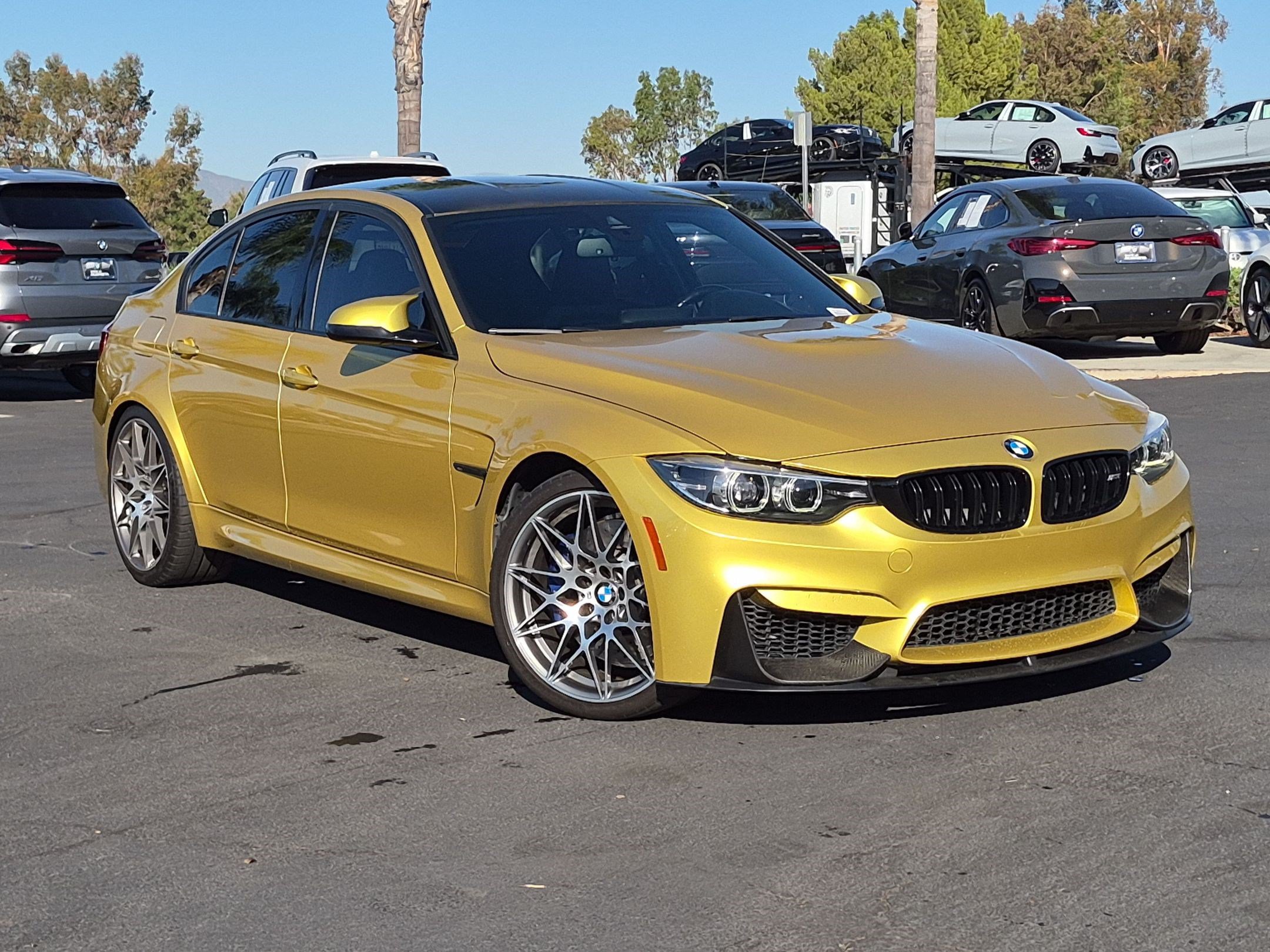 Used 2018 BMW M3 w/ Competition Package RWD image 2