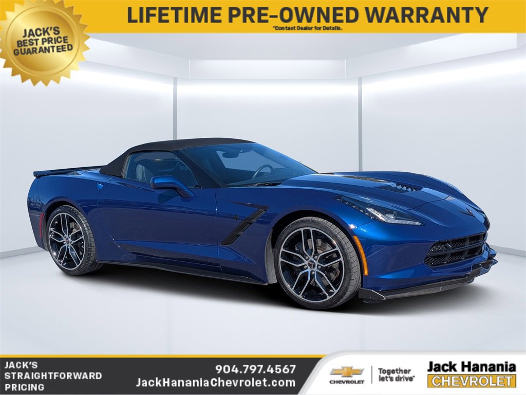 Used 2017 Chevrolet Corvette Stingray Convertible image 1