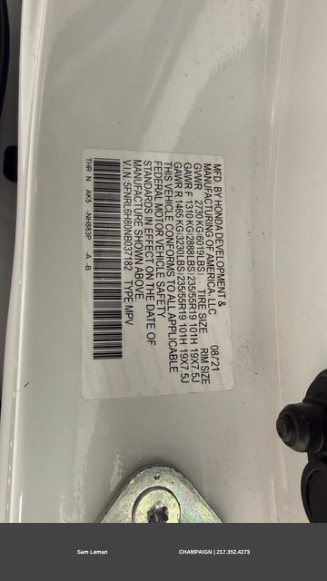 Used 2022 Honda Odyssey Touring image 42