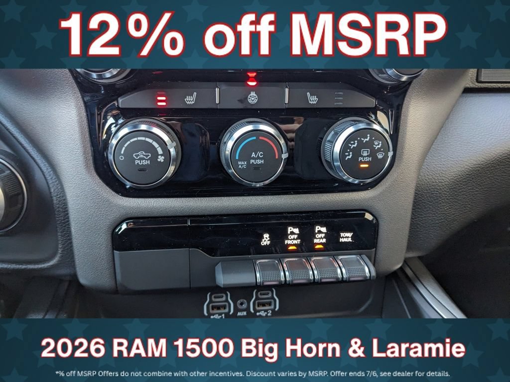 New 2026 RAM 1500 Big Horn w/ Night Edition AWD/4WD image 28