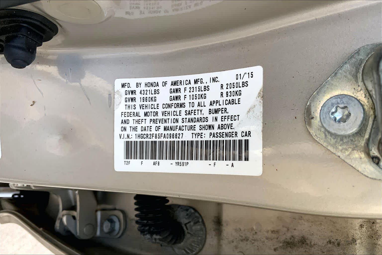 Used 2015 Honda Accord EX-L image 28