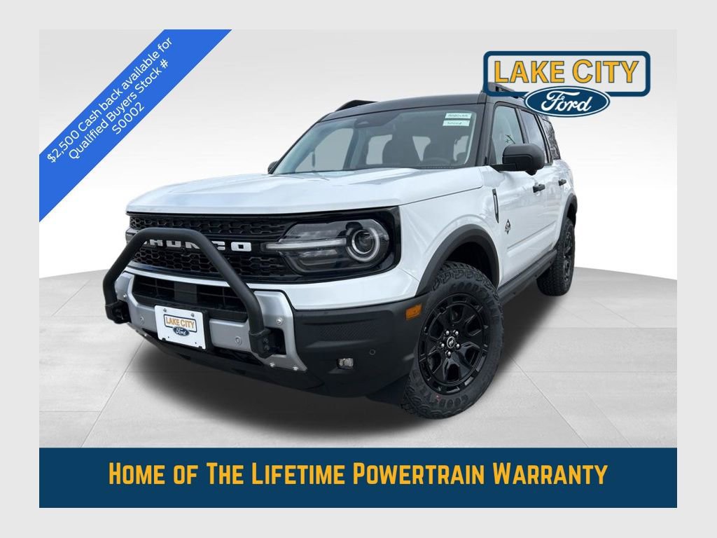 New 2025 Ford Bronco Sport Outer Banks w/ Sasquatch Outer Banks Package