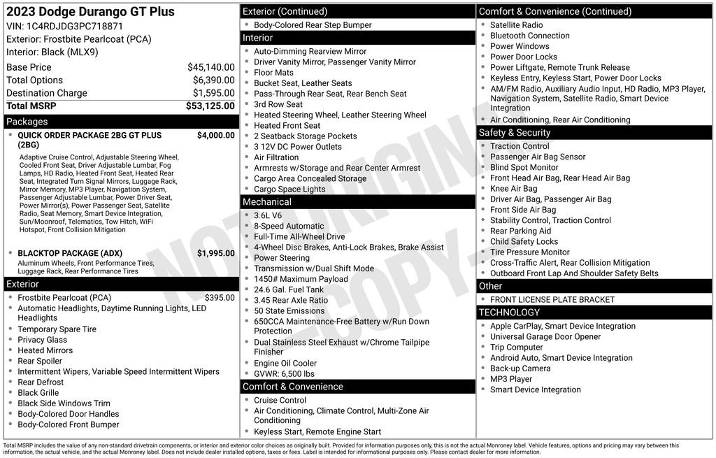 Used 2023 Dodge Durango GT image 15