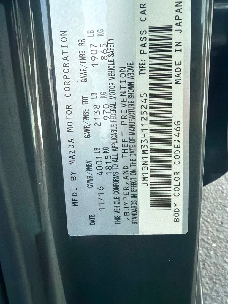 Used 2017 MAZDA MAZDA3 Grand Touring w/ Premium Equipment Package FWD image 12