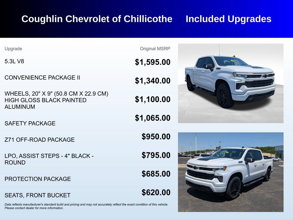 Used 2024 Chevrolet Silverado 1500 RST w/ Convenience Package II AWD/4WD image 3