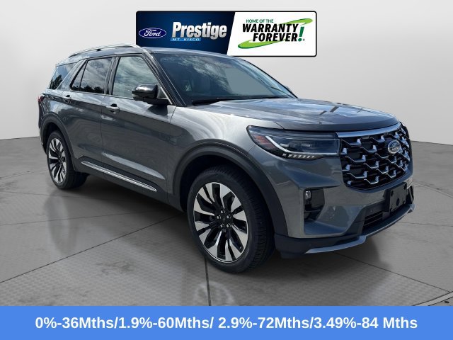 New 2026 Ford Explorer Platinum w/ LUX Leather Package