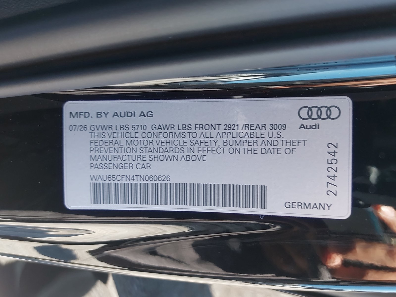 New 2026 Audi A6 Prestige AWD/4WD image 40