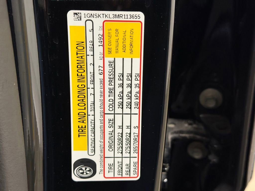 Used 2021 Chevrolet Tahoe High Country w/ Premium Package image 45