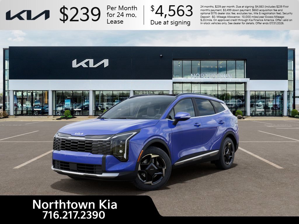 New 2026 Kia Sportage EX w/ EX Panorama Roof Package
