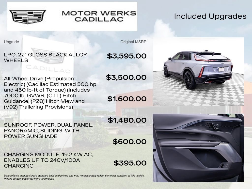 Certified 2024 Cadillac Lyriq Sport w/ LPO, Floor Liner Package image 9