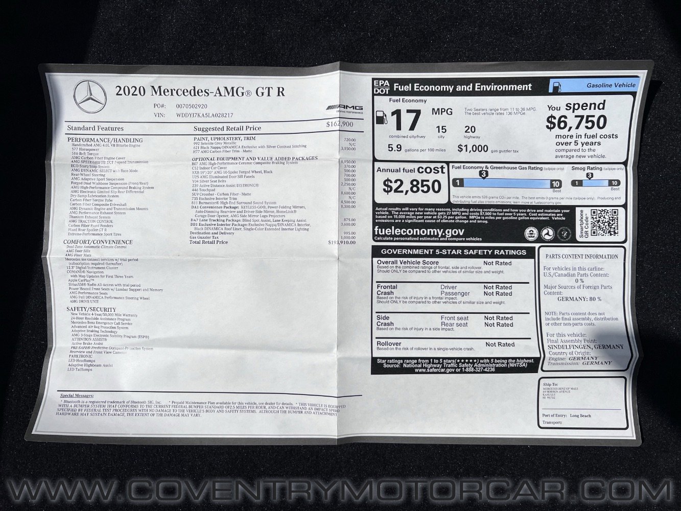 Used 2020 Mercedes-Benz AMG GT R image 25