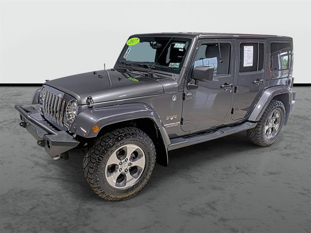Used 2017 Jeep Wrangler Unlimited Sahara w/ Trailer Tow Group AWD/4WD image 1