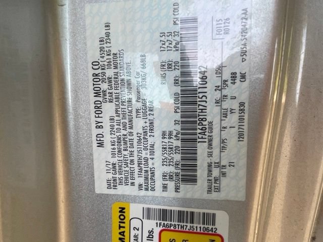 Used 2018 Ford Mustang Coupe RWD image 6