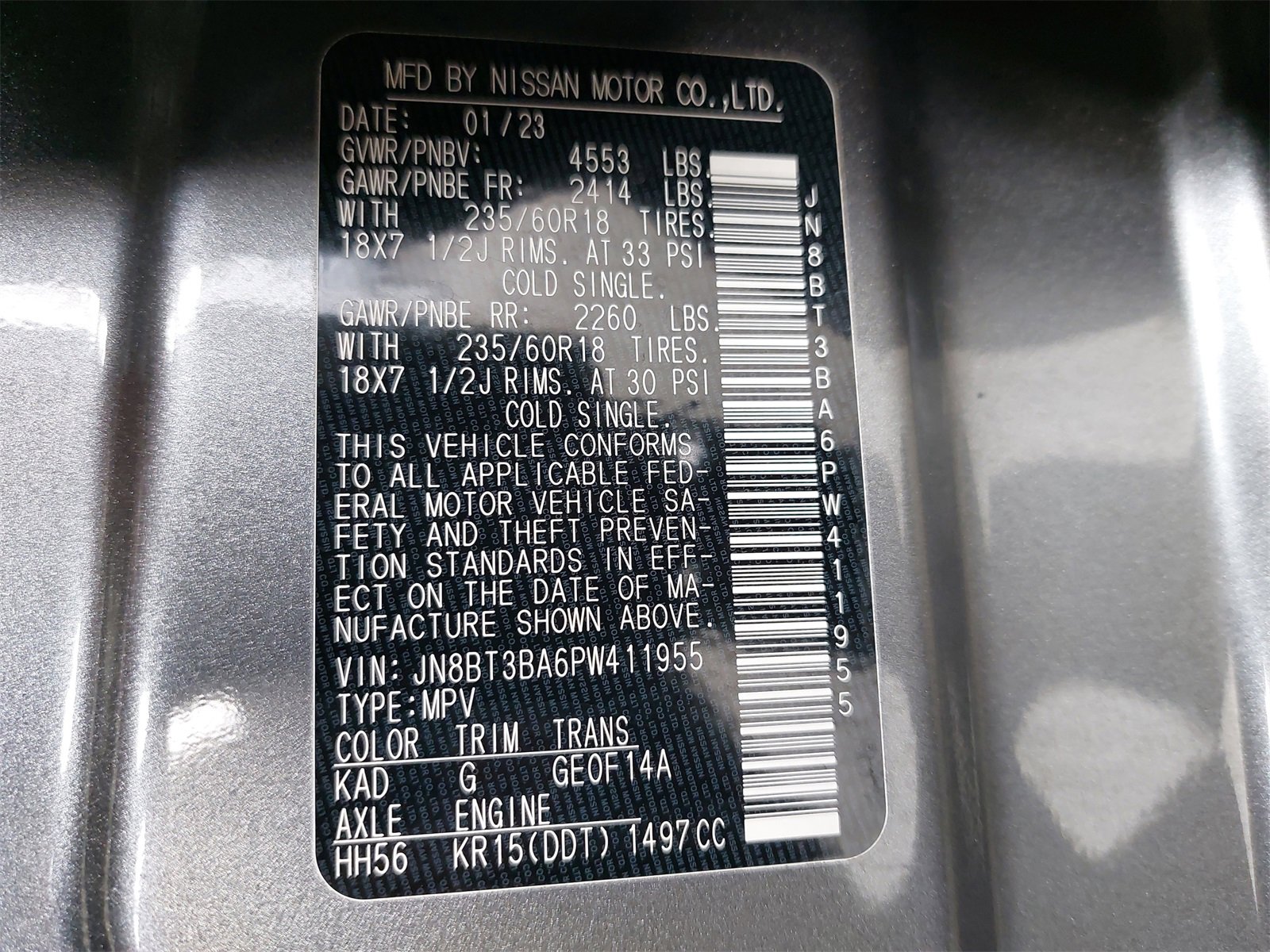 Used 2023 Nissan Rogue SV image 35