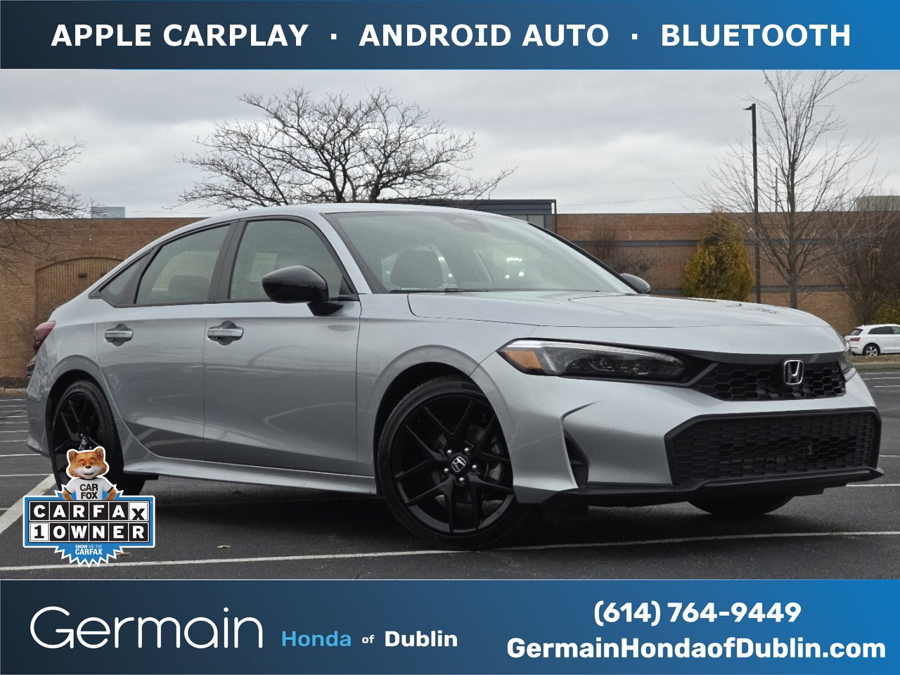 Certified 2025 Honda Civic Sport