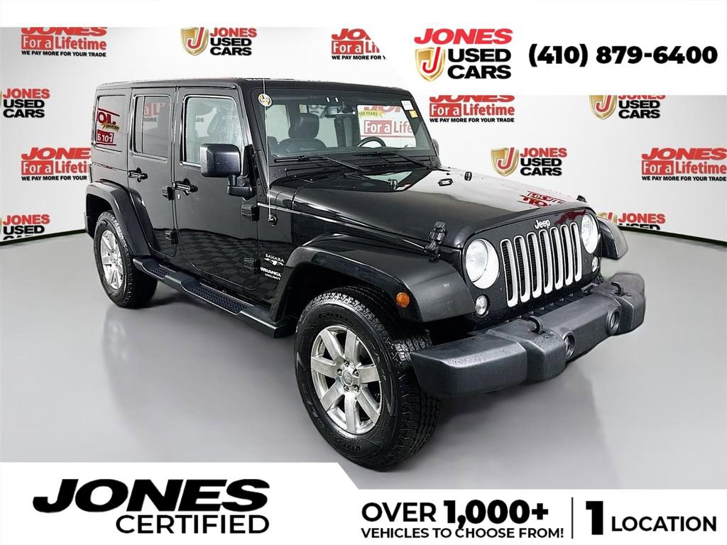 Used 2016 Jeep Wrangler Unlimited Sahara w/ Connectivity Group image 1