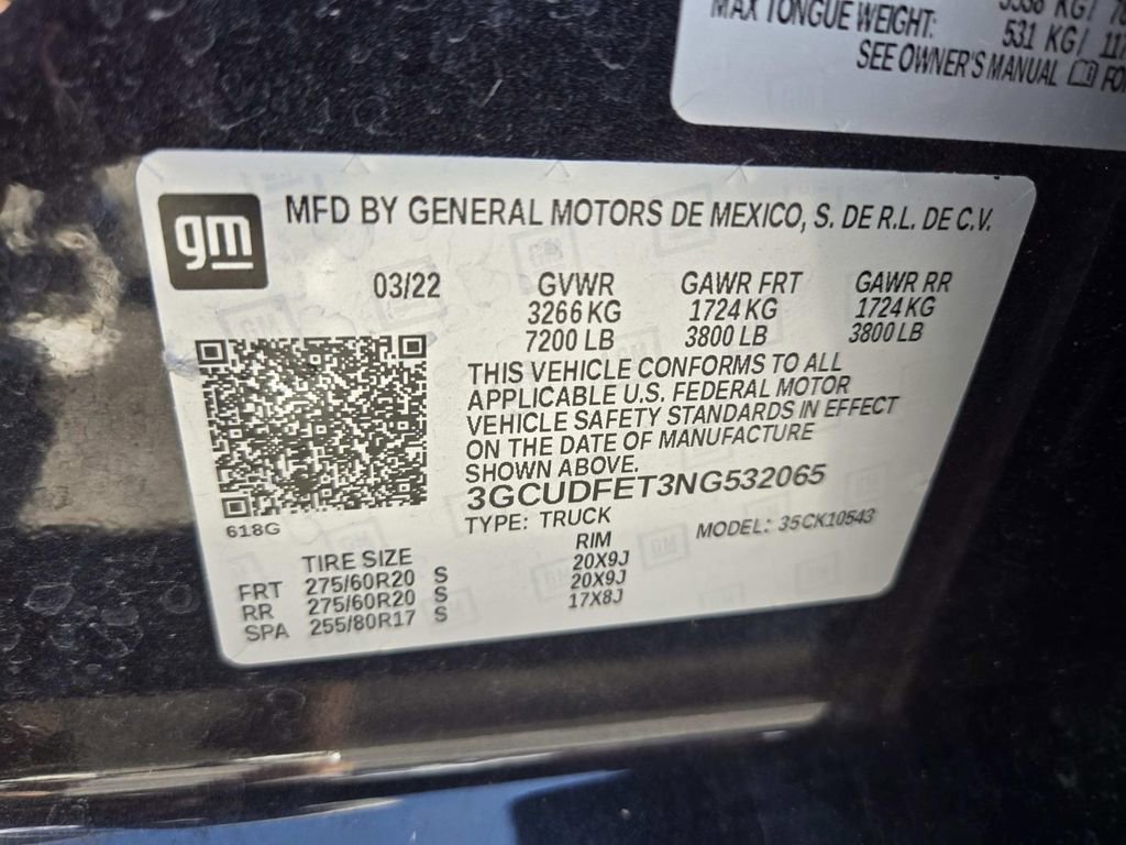 Used 2022 Chevrolet Silverado 1500 LT Trail Boss w/ LT Trail Boss Premium Package image 42