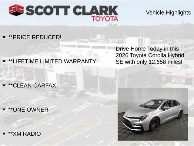 Used 2026 Toyota Corolla SE FWD image 12