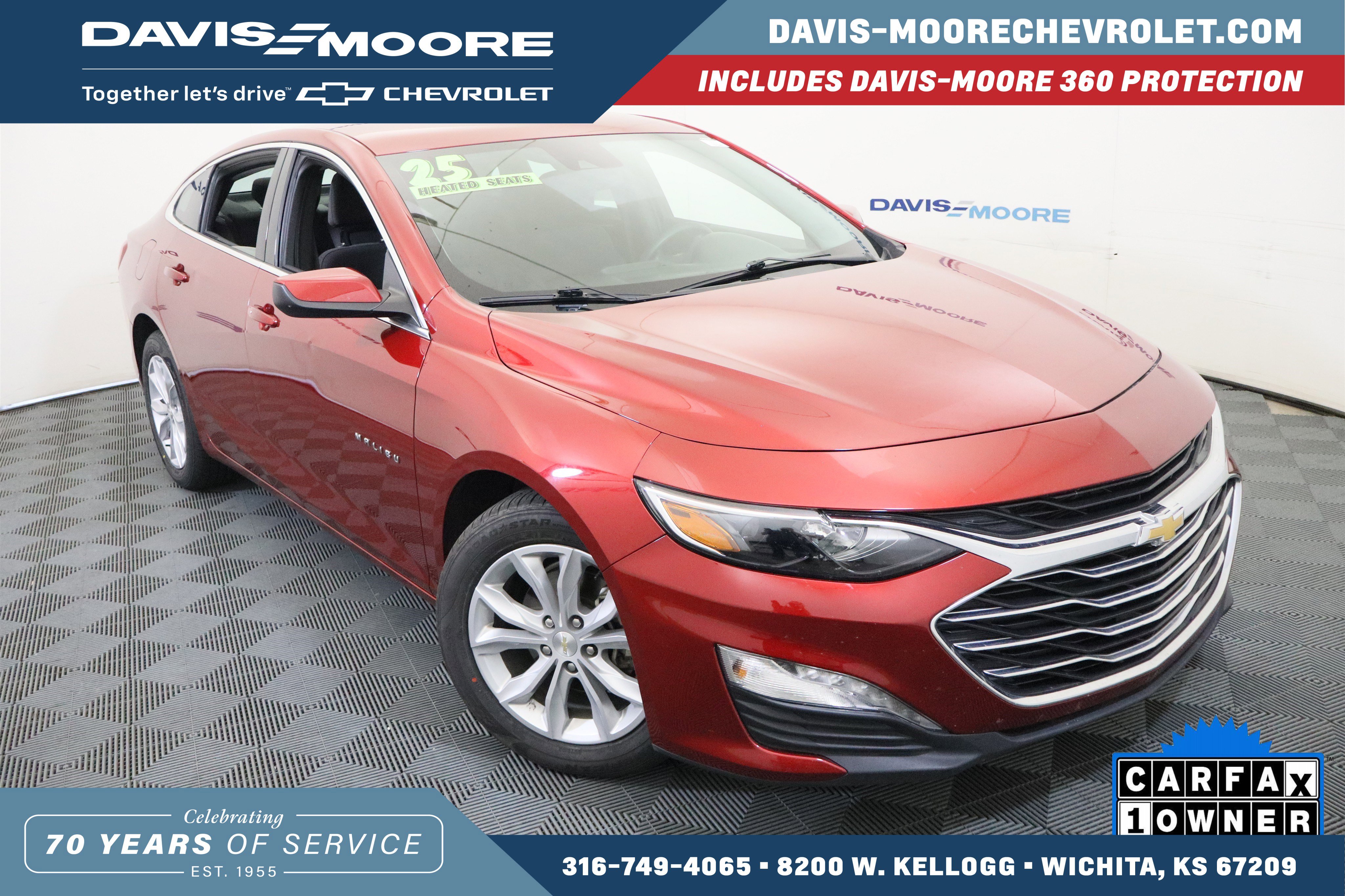 Used 2025 Chevrolet Malibu LT image 1