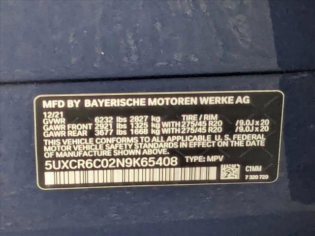 Used 2022 BMW X5 xDrive40i w/ Climate Comfort Package image 27