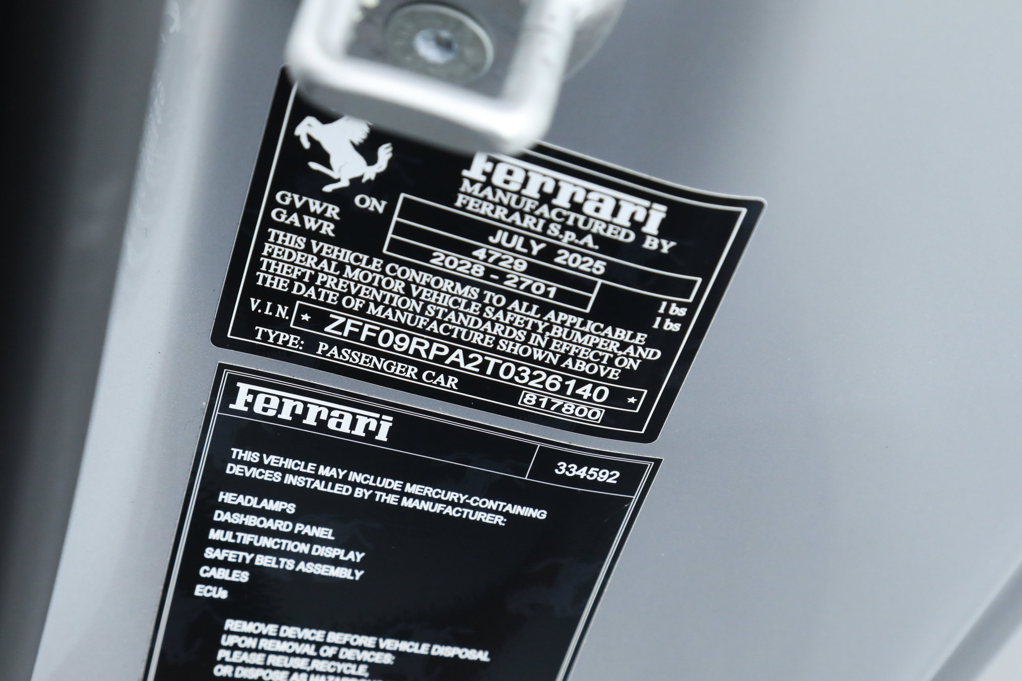 Certified 2026 Ferrari Roma Spider RWD image 44