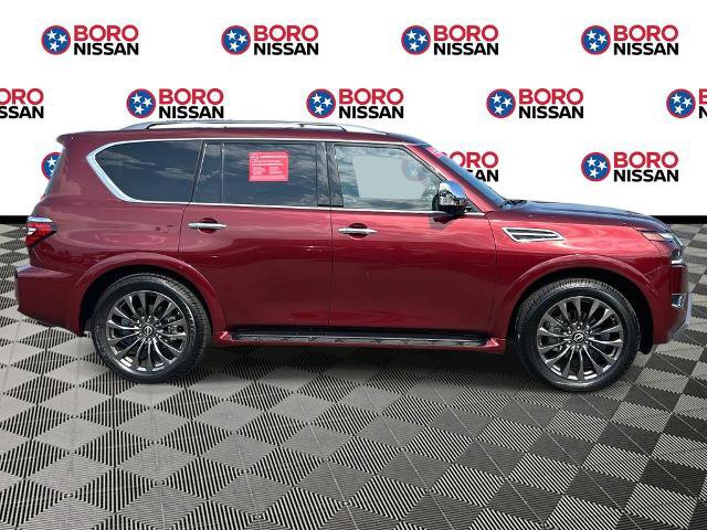 Certified 2024 Nissan Armada Platinum w/ Captain's Chairs Package image 1