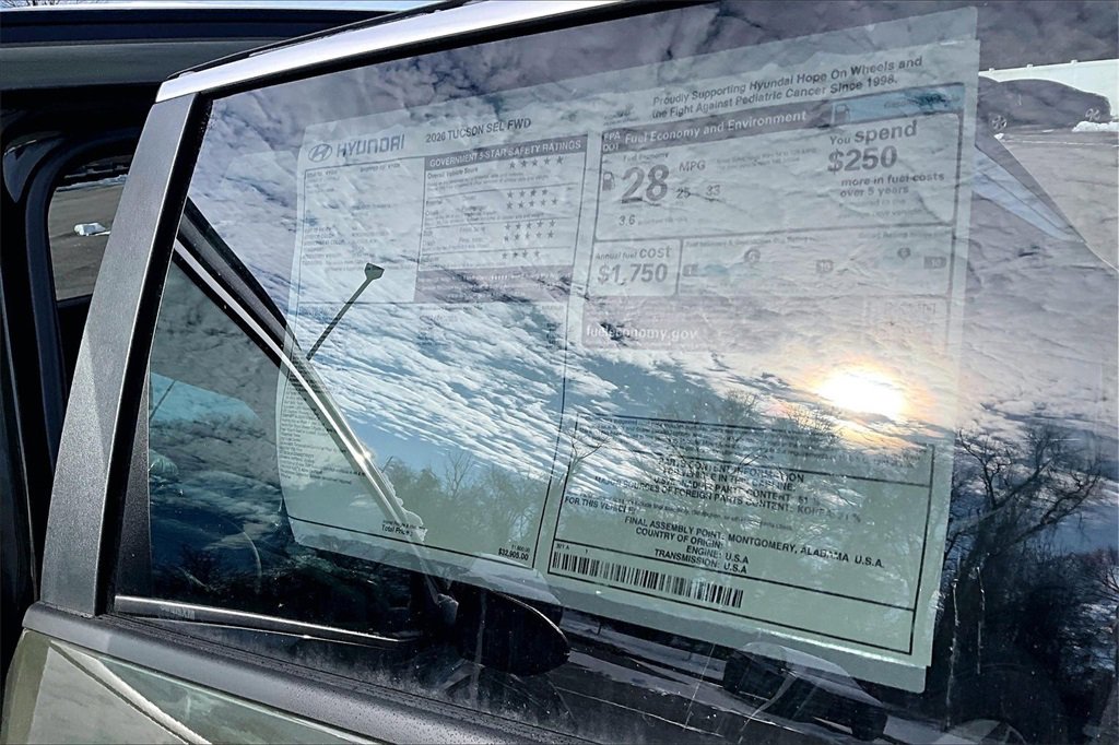 New 2026 Hyundai Tucson SEL image 14