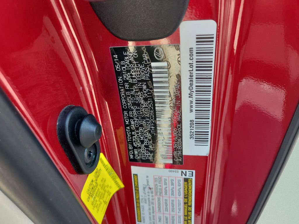 Used 2014 Lexus IS 250C 250 C w/ Navigation System Package image 35