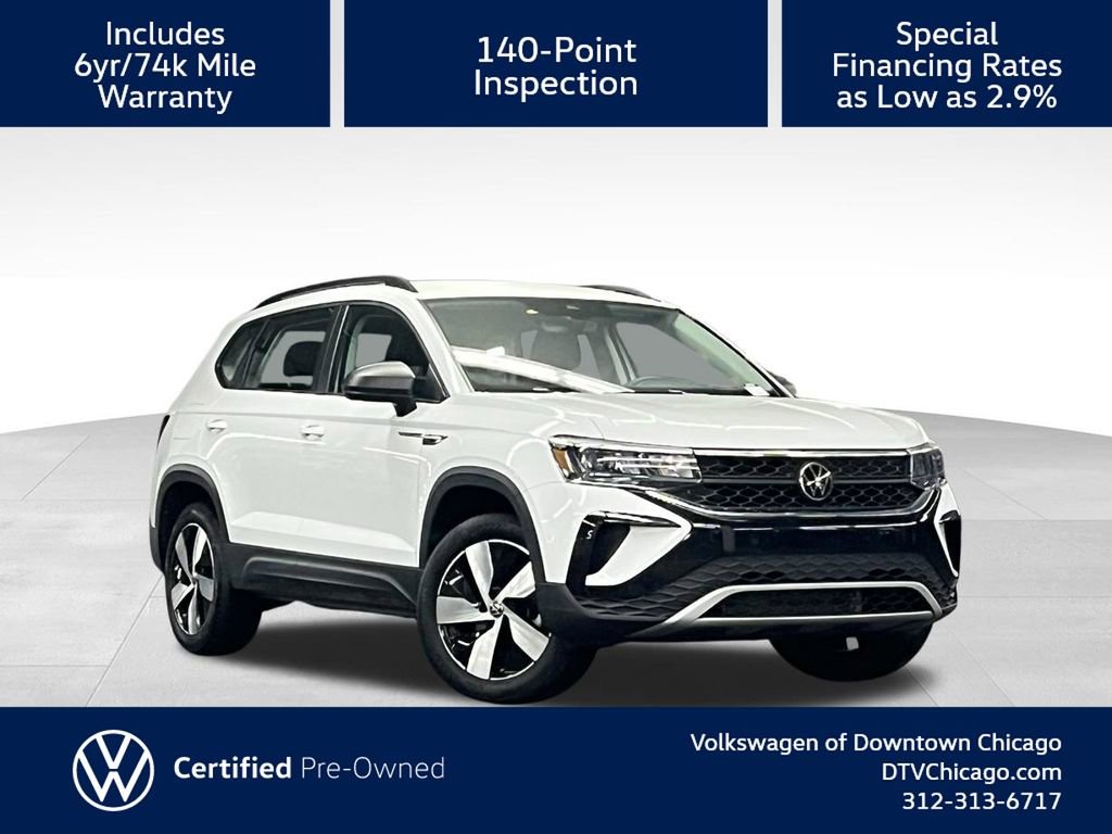 Certified 2024 Volkswagen Taos S AWD/4WD image 1