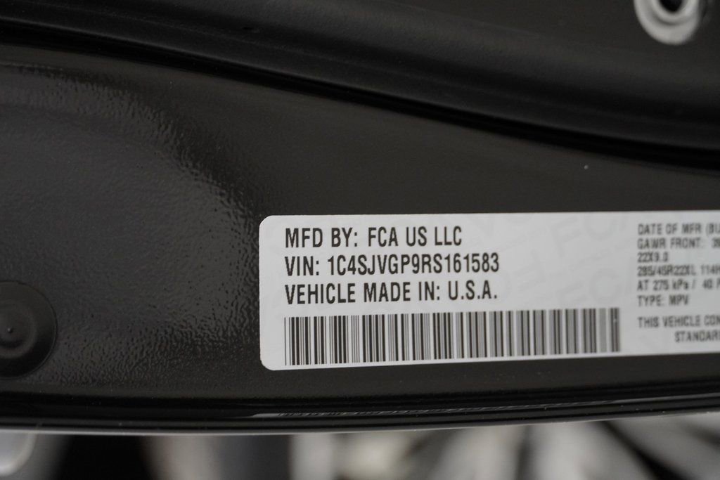 Certified 2024 Jeep Grand Wagoneer Series III w/ Rear Seat Video Group 1 image 60