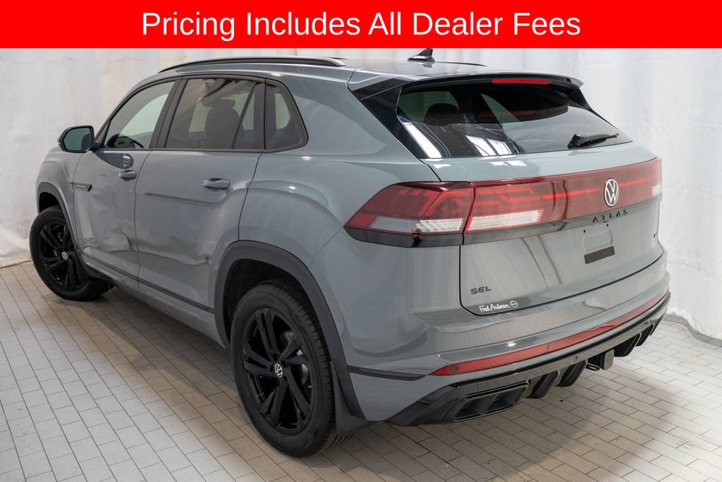 Used 2025 Volkswagen Atlas Cross Sport SEL R-Line AWD/4WD image 3