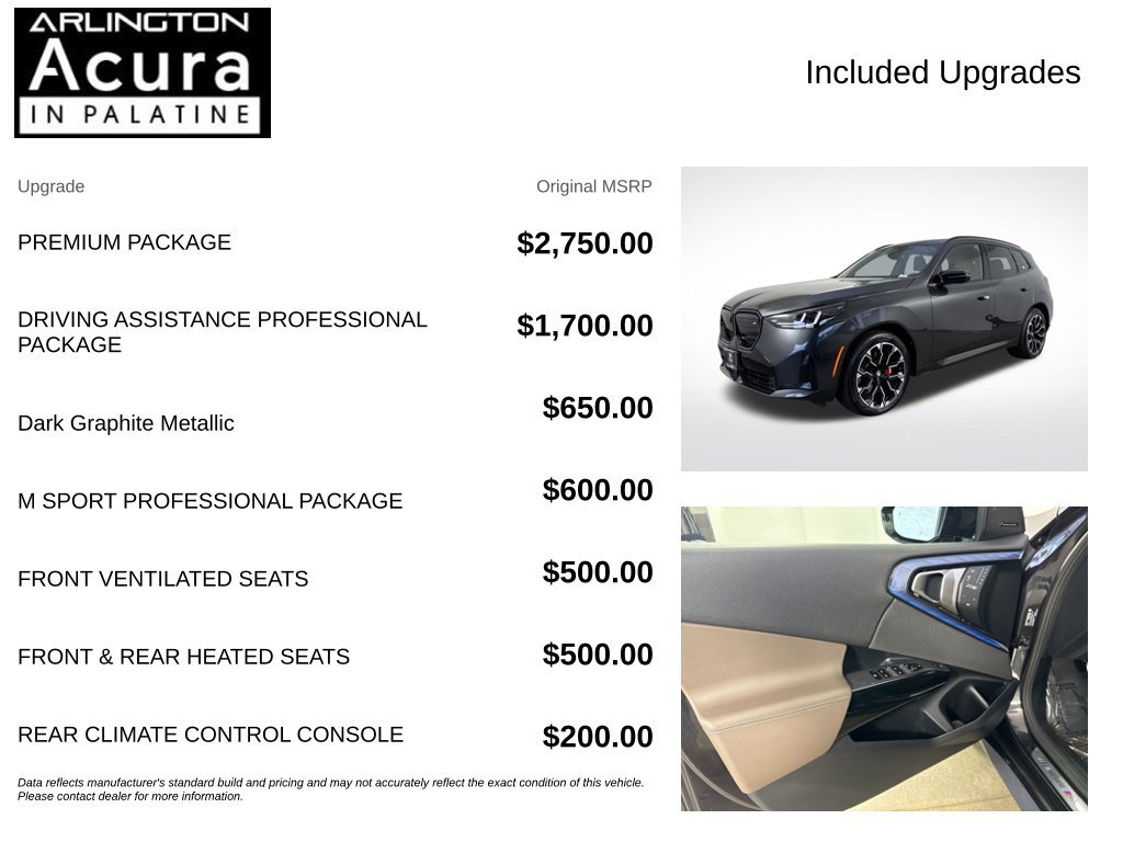 Used 2026 BMW X3 M50 AWD/4WD image 4