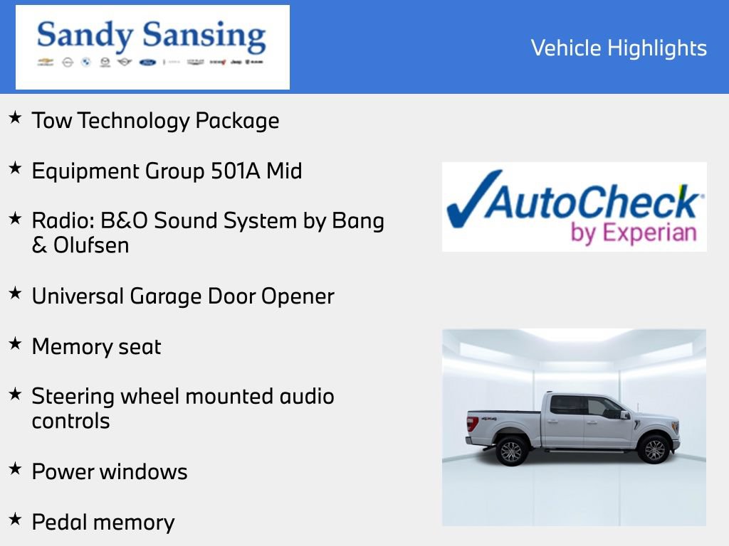 Used 2022 Ford F150 Lariat w/ Equipment Group 501A Mid AWD/4WD image 7