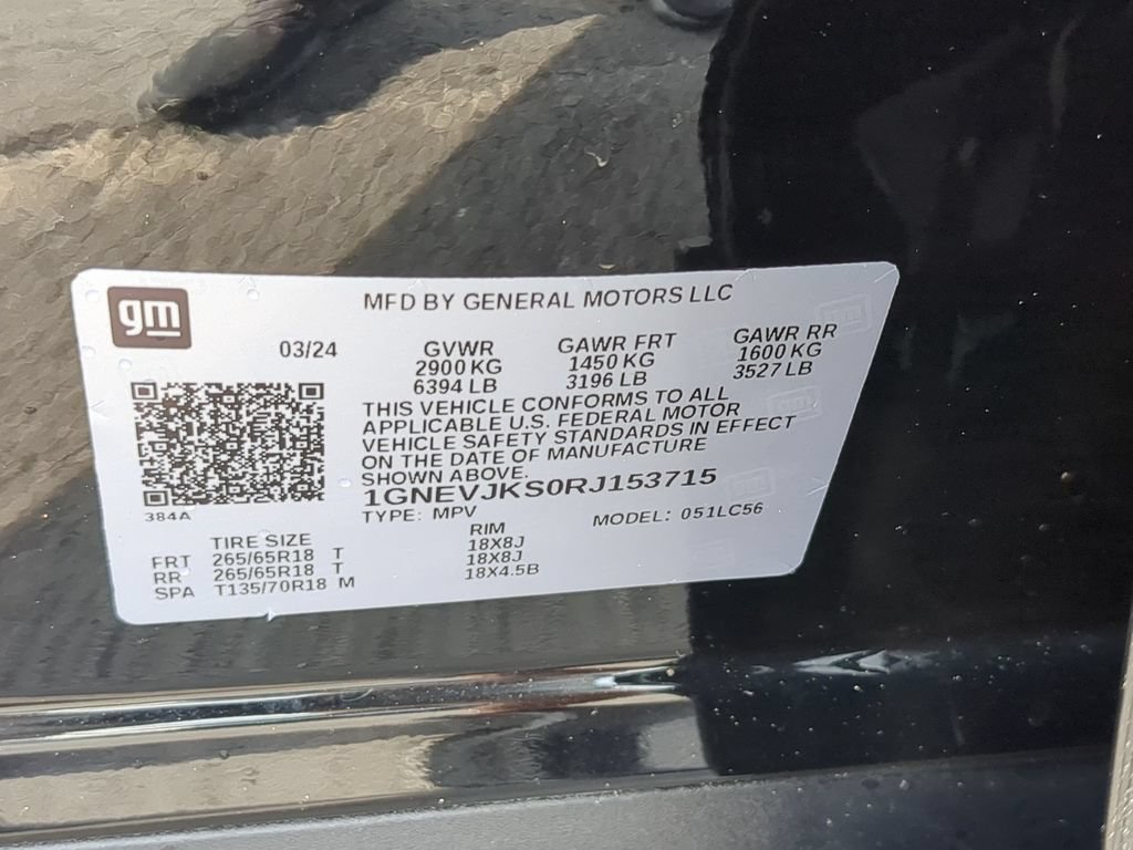 Used 2024 Chevrolet Traverse Z71 w/ Enhanced Driving Package AWD/4WD image 31