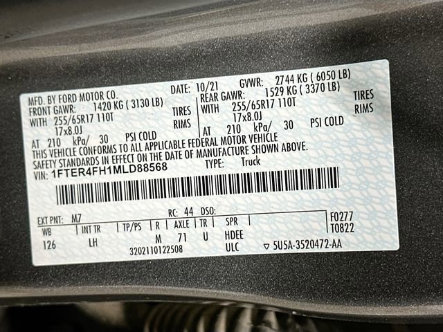 Used 2021 Ford Ranger XLT w/ Equipment Group 301A Mid AWD/4WD image 29