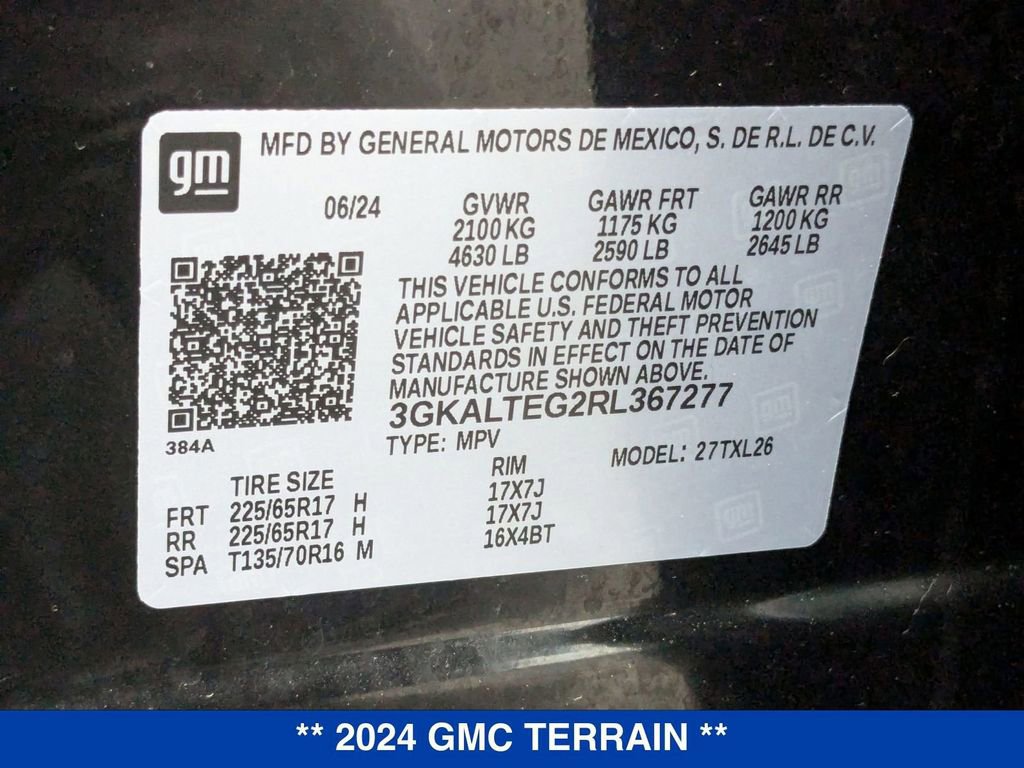 Used 2024 GMC Terrain SLE image 33