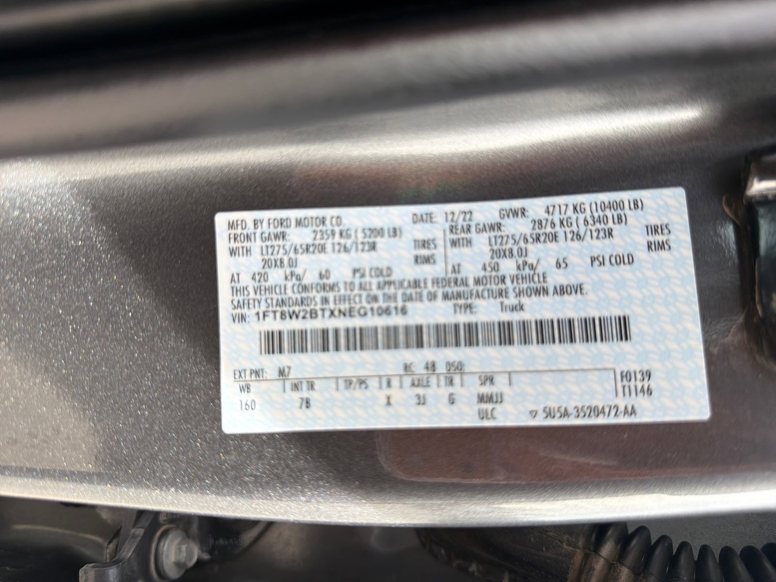 Used 2022 Ford F250 Platinum AWD/4WD image 31