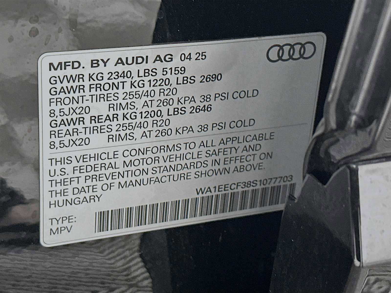 Certified 2025 Audi Q3 2.0T Premium Plus w/ Premium Plus Package AWD/4WD image 31