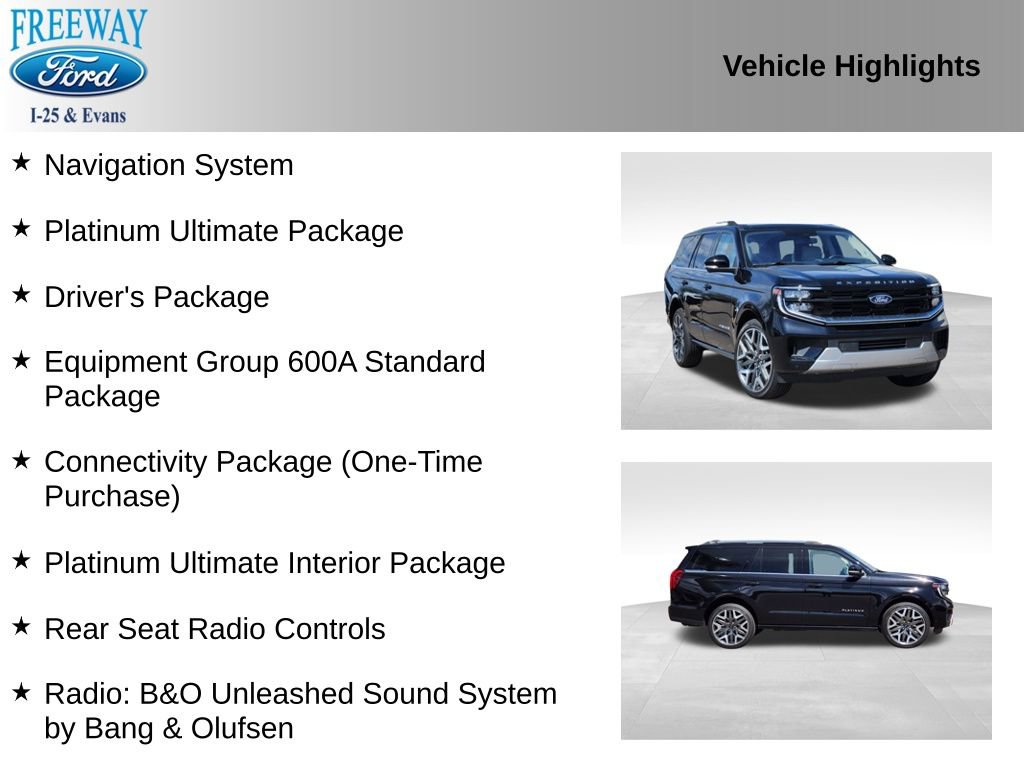Certified 2025 Ford Expedition Platinum w/ Platinum Ultimate Package image 4