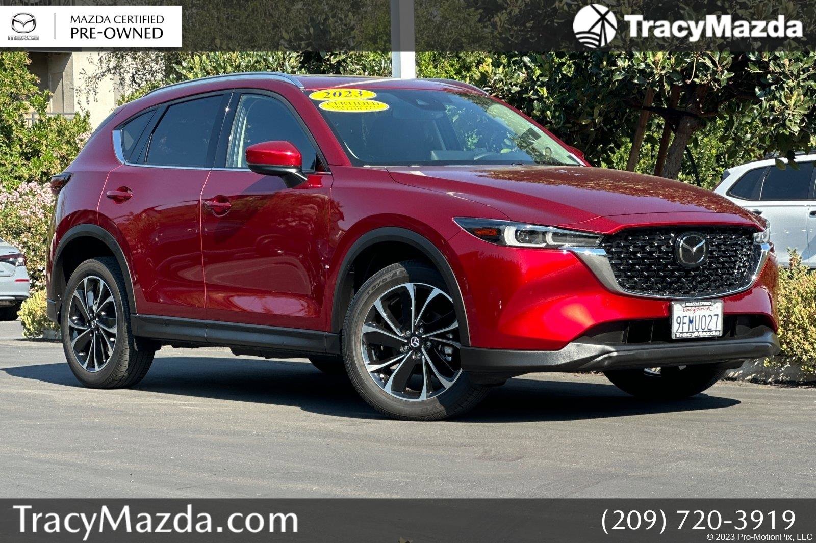 Certified 2023 MAZDA CX-5 AWD 2.5 S w/ Premium Package