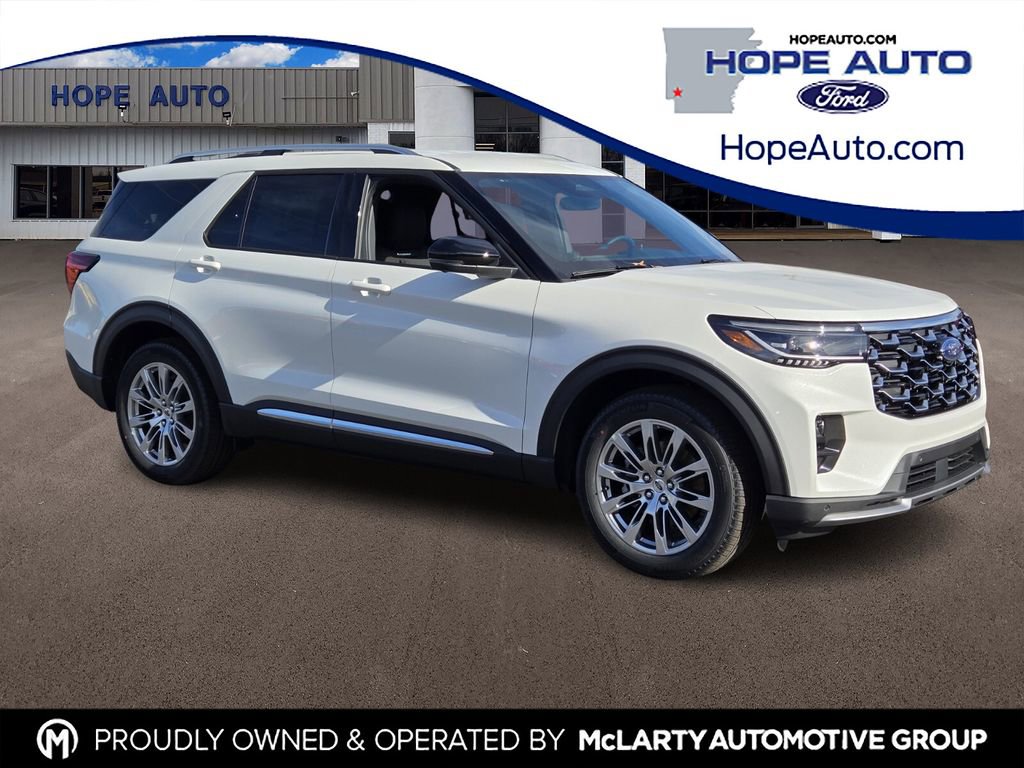 New 2026 Ford Explorer Platinum RWD image 1