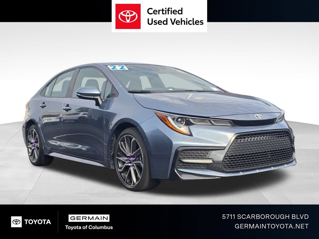 Certified 2022 Toyota Corolla XSE