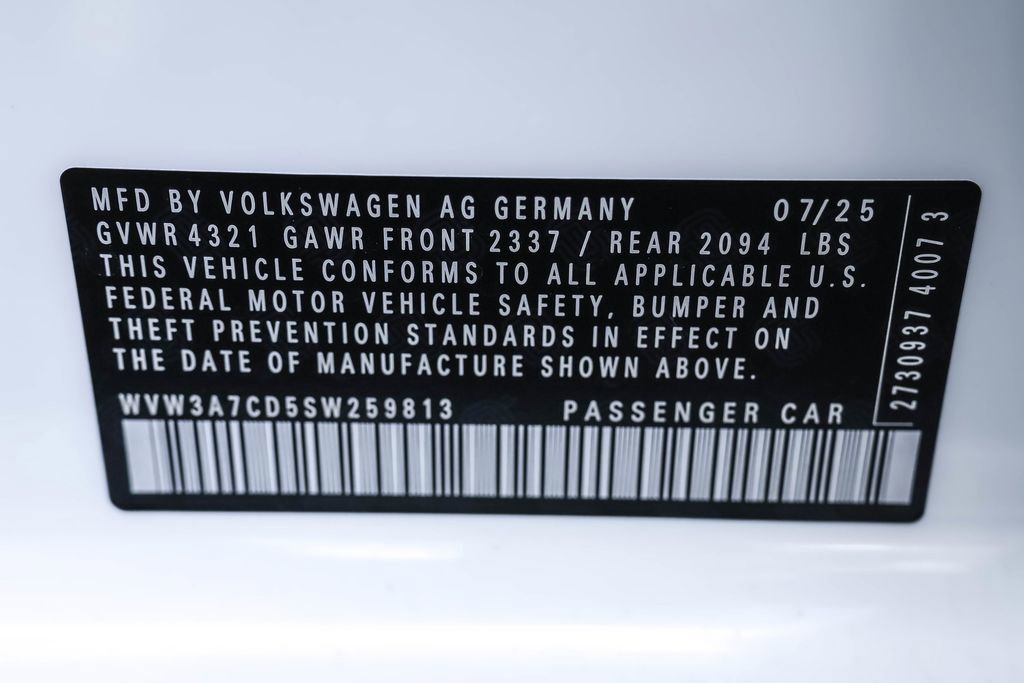 New 2025 Volkswagen GTI SE image 44